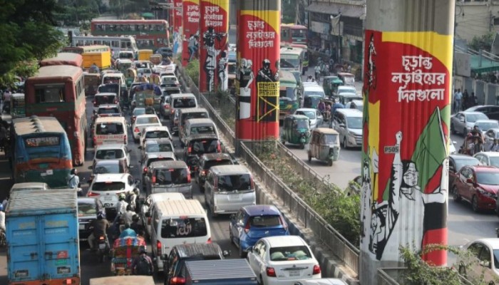 যানজটে নাকাল রাজধানীবাসী