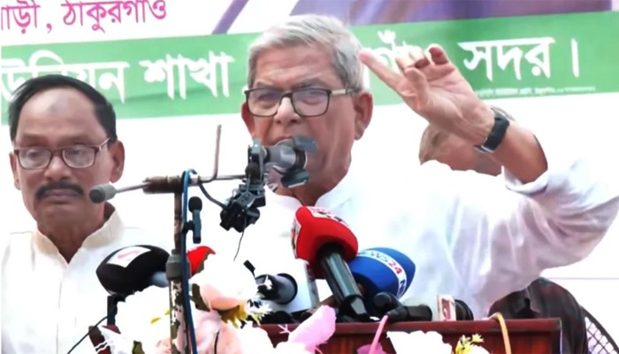 ​পিআরসহ নানা দাবিতে অস্থিরতার পাঁয়তারা চলছে : মির্জা ফখরুল