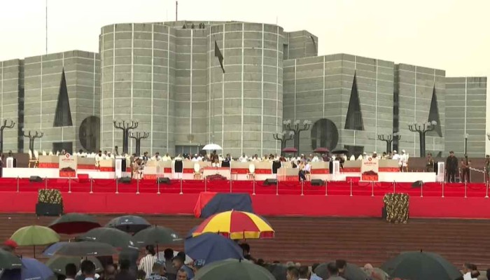 জুলাই সনদ স্বাক্ষর অনুষ্ঠানে যেসব নেতারা উপস্থিত ছিলেন