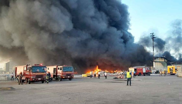 রূপপুর বিদ্যুৎকেন্দ্রের সরঞ্জাম পুড়ে ছাই