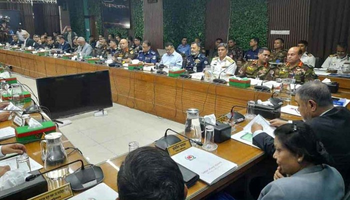 সশস্ত্রসহ সব বাহিনীর সঙ্গে বৈঠকে ইসি