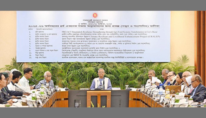 ​একনেকে ১৩ প্রকল্প অনুমোদন