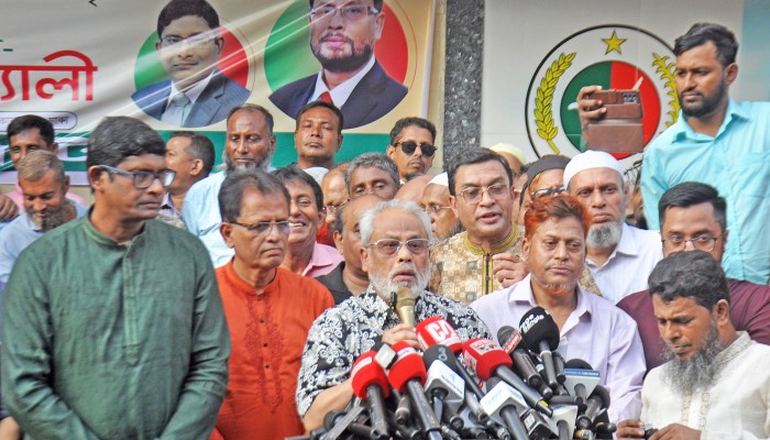 ​জাপা ও আ'লীগকে ছাড়া নির্বাচন হতে দেওয়া হবে না: জিএম কাদের