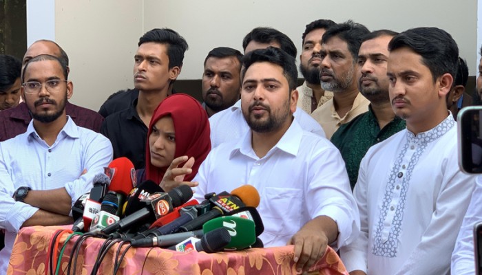 ​সংস্কারবিরোধী শক্তির সঙ্গে জোট নয়: নাহিদ ইসলাম