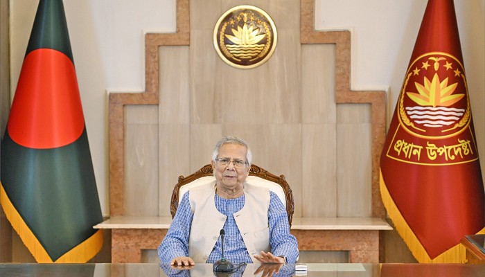 ​জাতীয় সংসদের উচ্চকক্ষ পিআর পদ্ধতিতে গঠন করা হবে: প্রধান উপদেষ্টা