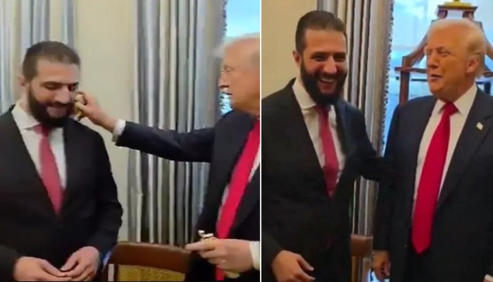 ​‘কয়জন স্ত্রী’—শারার গায়ে পারফিউম ছিটিয়ে ট্রাম্পের প্রশ্ন