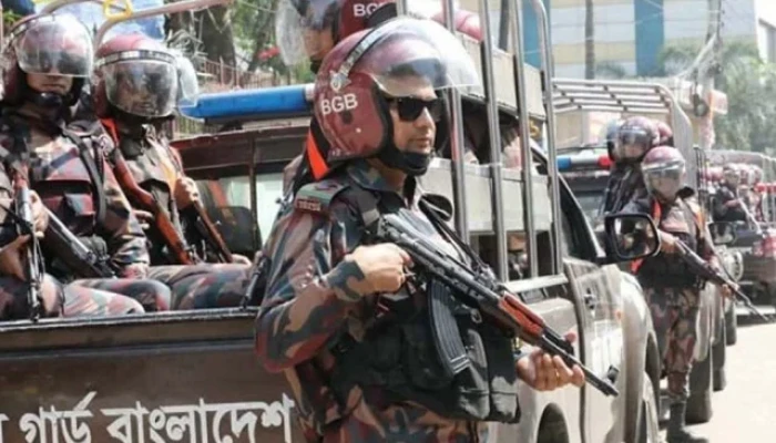 ঢাকা ও আশপাশের এলাকায় ১২ প্লাটুন বিজিবি মোতায়েন