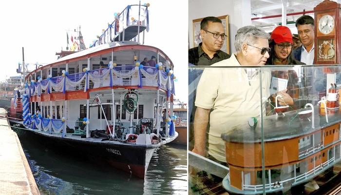 ​দেশের পর্যটনে যুক্ত হলো শতবর্ষী প্যাডেল স্টিমার