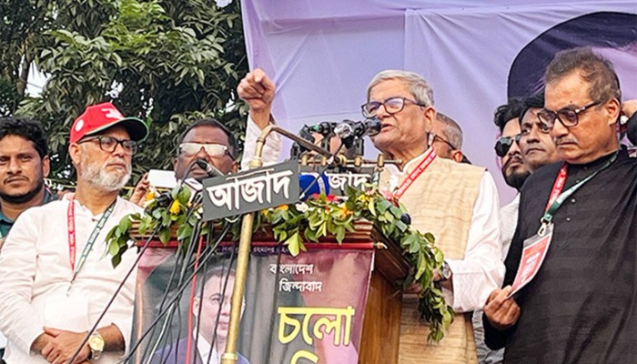 ​দেশে জামায়াতের ভোট মাত্র ৫-৬ শতাংশ: মির্জা ফখরুল