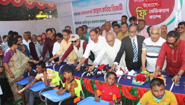 ​লুটেরা-ডাকাত দলের দ্বারা জনগণের উপকার হবে না : রিজভী