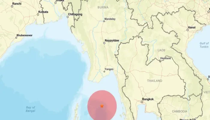 ​এবার মিয়ানমার উপকূলে ৫ দশমিক ৩ মাত্রার ভূমিকম্প