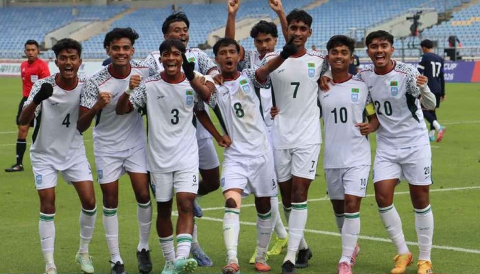 ৮-০ গোলে ব্রুনাইকে হারিয়ে উৎসবে বাংলাদেশ