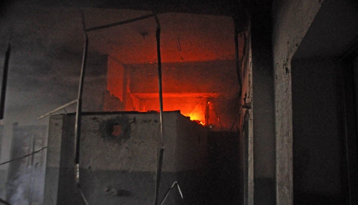 ​বাংলাদেশ মেডিকেল বিশ্ববিদ্যালয়ে আগুন