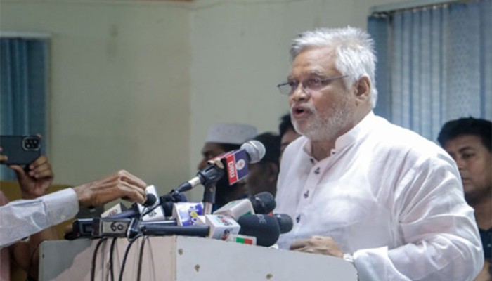 ​দেশে গণতন্ত্র ফেরাতে নির্বাচনের বিকল্প নেই : আমান