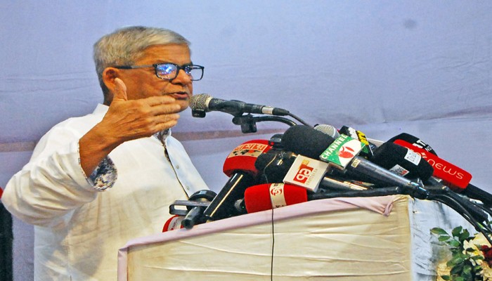 ​দেশে ভিন্নমত প্রকাশ করলে তাকে শত্রু হিসেবে দেখা হয় : মির্জা ফখরুল