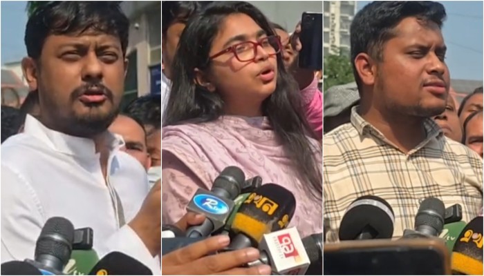 ​খালেদা জিয়াকে দেখতে গিয়ে যা বললেন এনসিপি নেতারা