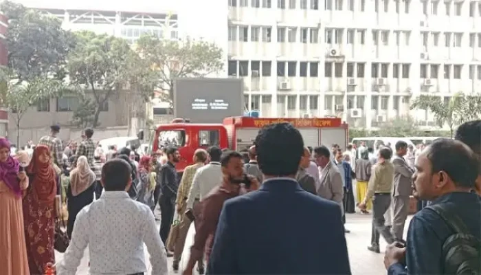 ​সচিবালয়ে অগ্নিকাণ্ড