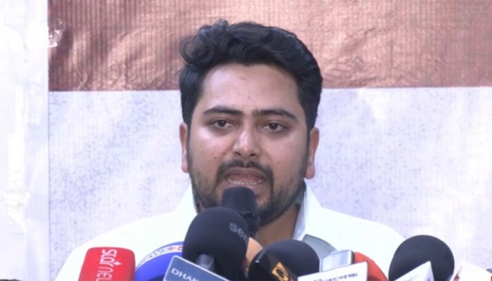 ​নির্বাচন ঘিরে পরিস্থিতি ঘোলাটে করার চেষ্টা হচ্ছে : নাহিদ