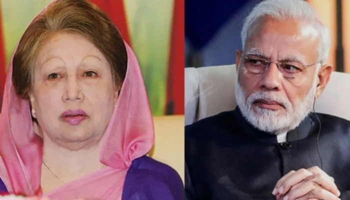 খালেদা জিয়ার সুস্থতা কামনা করে নরেন্দ্র মোদির পোস্ট