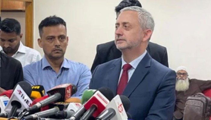 ​নির্বাচনে সবচেয়ে বড় চ্যালেঞ্জ ভোটারদের অংশগ্রহণ: ইইউ রাষ্ট্রদূত