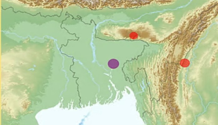 সাতসকালে আবার ভূমিকম্প