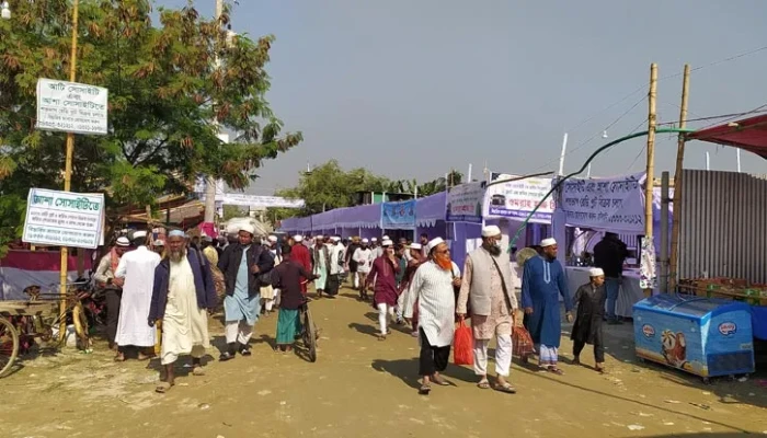 কেরাণীগঞ্জে ঢাকা জেলা তাবলিগের জোড় ইজতেমা শুরু