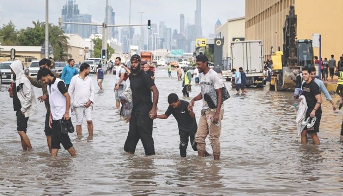 ​ব্যাপক বন্যার কবলে দুবাই