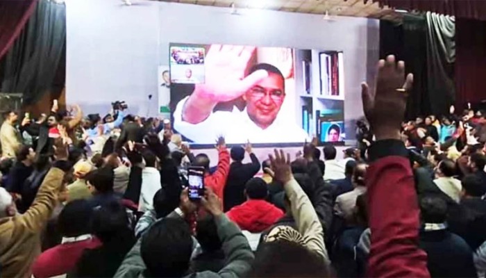 ​ধ্বংসস্তূপ থেকে আবার দেশকে টেনে তুলবে বিএনপি: তারেক রহমান