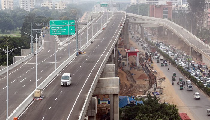 ​বৃহস্পতিবার এলিভেটেড এক্সপ্রেসওয়ের টোল ফ্রি