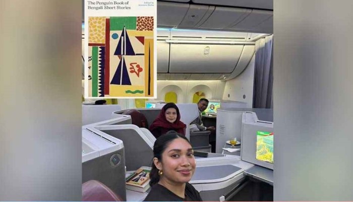 ​জাইমা রহমানের ভাইরাল ছবিতে নজর কাড়ল যে বই