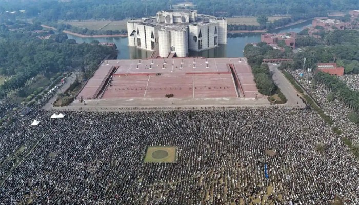 স্মরণকালের বৃহত্তম জানাজা দেখল বাংলাদেশ