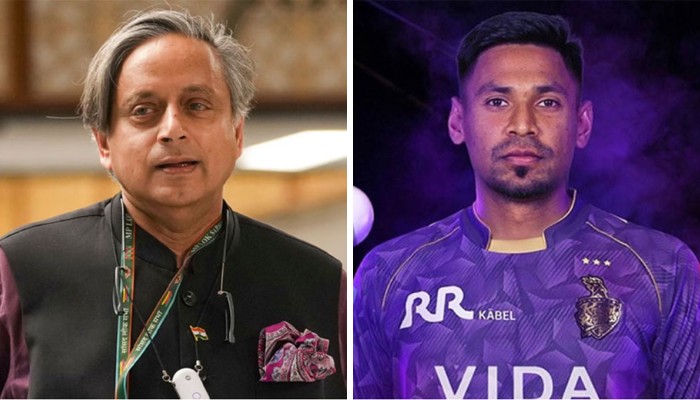 ​ক্রিকেটে রাজনীতি টানা উচিত নয়: মোস্তাফিজ প্রসঙ্গে শশী থারুর