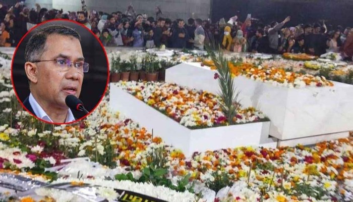 ​দেশনেত্রীর প্রতি মানুষের শ্রদ্ধা আমাদের পরিবার কখনই ভুলবে না: তারেক রহমান