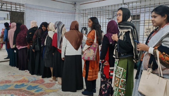 ​জকসু নির্বাচনের ভোটগ্রহণ শুরু