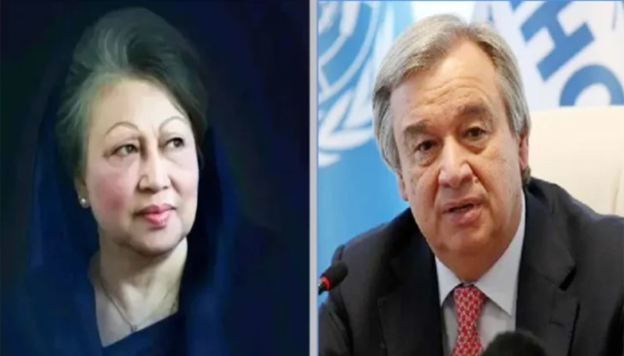 ​খালেদা জিয়ার মৃত্যুতে জাতিসংঘ মহাসচিবের শোক