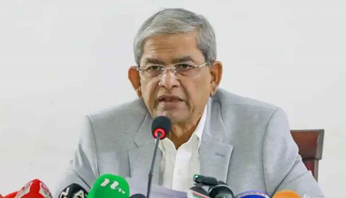 ​তারেক রহমানের দিকে তাকিয়ে আছে জাতি: মির্জা ফখরুল