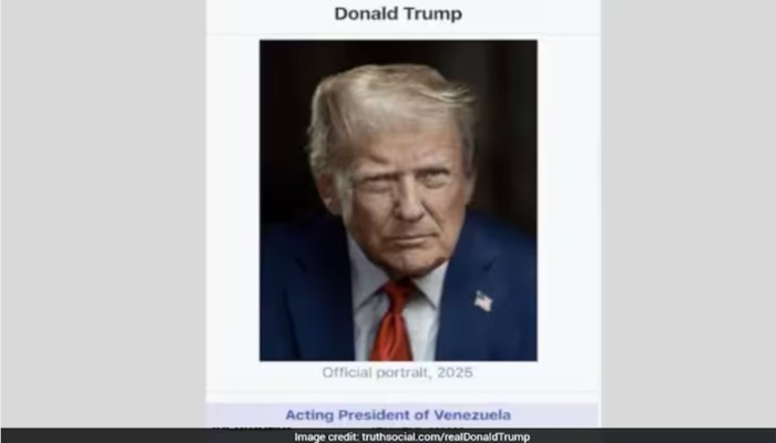 ​নিজেকে ভেনেজুয়েলার ‘ভারপ্রাপ্ত প্রেসিডেন্ট’ ঘোষণা ট্রাম্পের