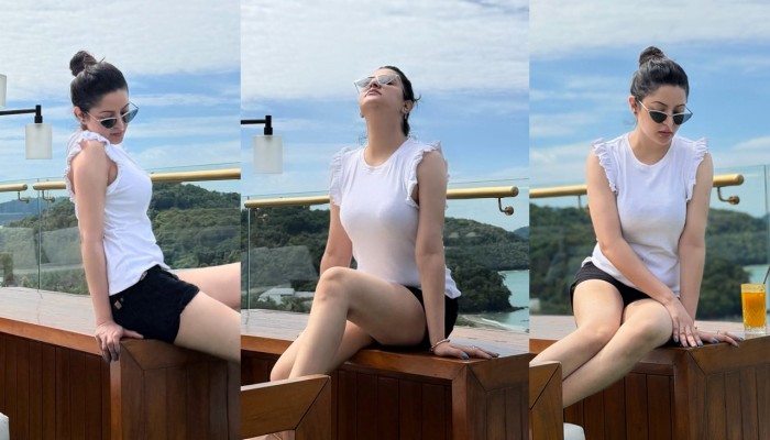 ​সৈকতে পরীর গ্ল্যামার: শীত নাই বলেও জানালেন