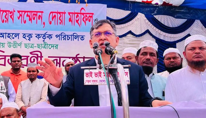 ​জুলাই সনদ অক্ষরে অক্ষরে বাস্তবায়ন করবে বিএনপি: সালাহউদ্দিন