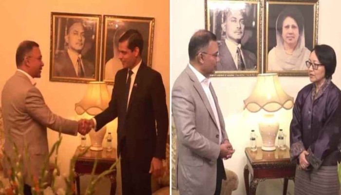 ​তারেক রহমানের সঙ্গে নেপাল ও ভুটানের রাষ্ট্রদূতের সাক্ষাৎ