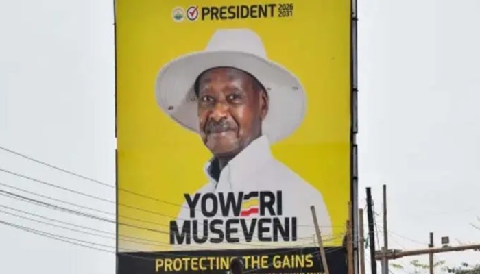 ​টানা সপ্তমবার উগান্ডার ক্ষমতায় ইয়াওয়েরি মুসেভেনি