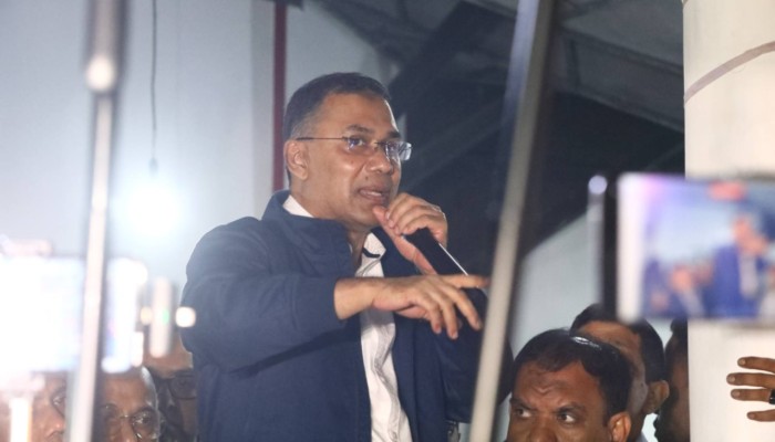 নির্বাচনী প্রচার শুরু করলেন তারেক রহমান