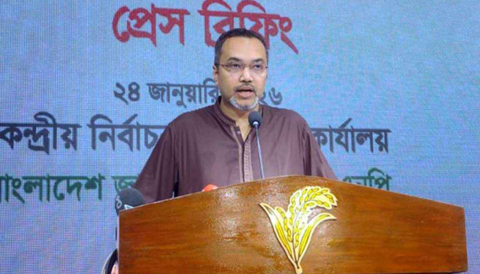 ​বিএনপির বিরুদ্ধে ফ্যাসিবাদী কায়দায় অপপ্রচার চলছে: মাহদী