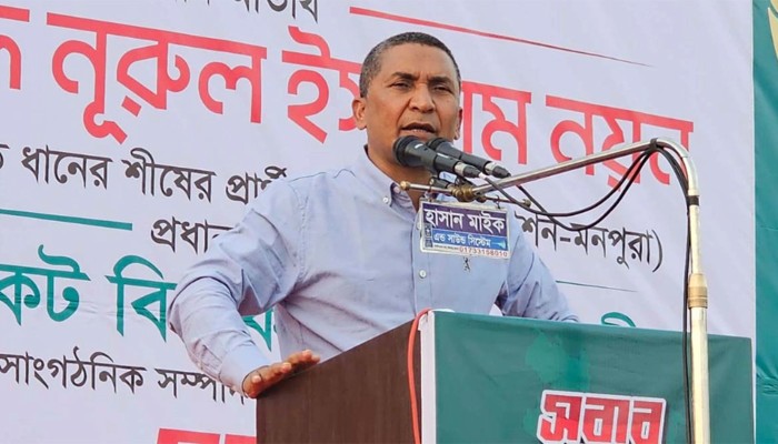 ​স্বাধীনতার বিরোধিতাকারীরাই আজ প্রতিদ্বন্দ্বী: নয়ন