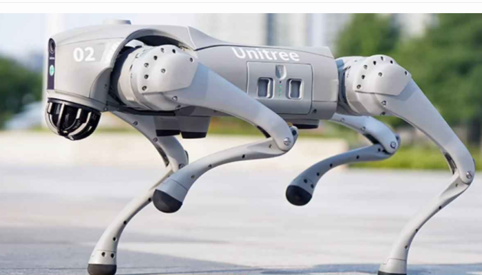 ​ ঝুঁকিপূর্ণ এলাকার নিরাপত্তায় রোবট কুকুর