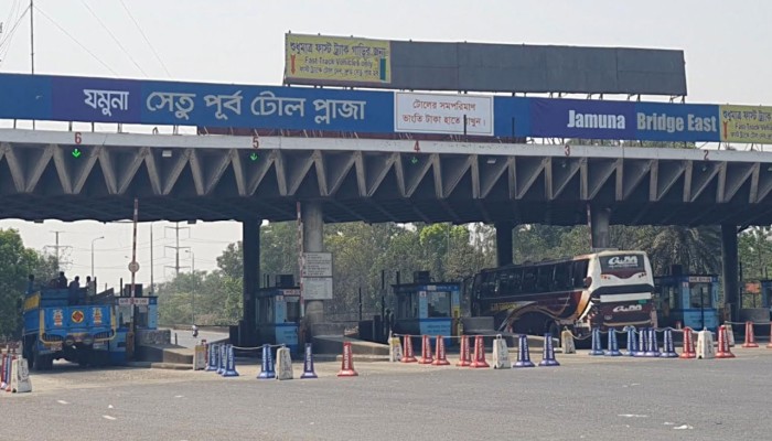 ​যমুনা সেতু দিয়ে ২৪ ঘণ্টায় ৩৬ হাজার যানবাহন পারাপার