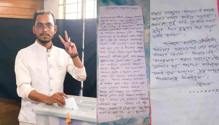 ​ব্যালট বক্সে হান্নান মাসউদের উদ্দেশ্যে চিঠি; আলোচনার ঝড়