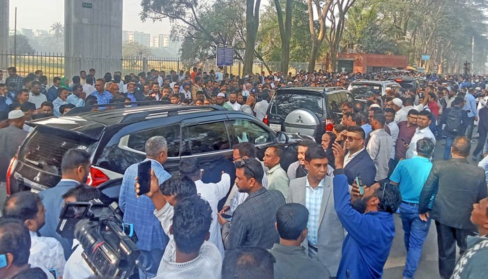 ​লোকে লোকারণ্য সংসদ এলাকা, উৎসবের আমেজ