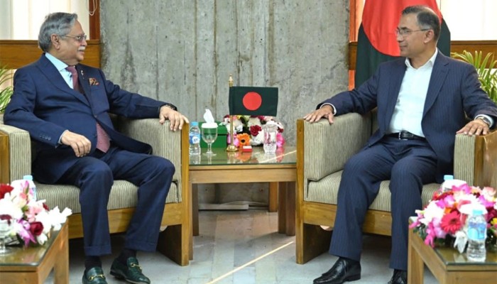 ​রাষ্ট্রপতির সঙ্গে প্রধানমন্ত্রী তারেক রহমানের সাক্ষাৎ