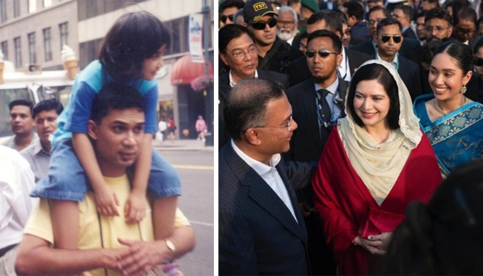 বাবাকে নিয়ে আবেগঘন পোস্ট জাইমা রহমানের